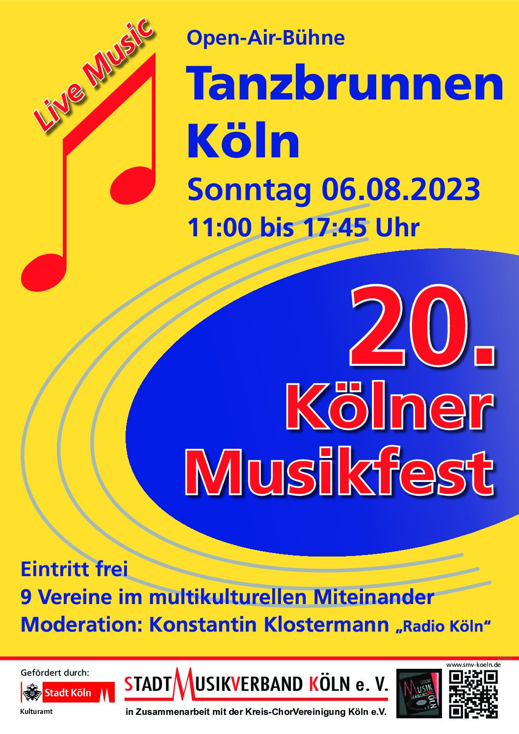 20. Kölner Musikfest, Tanzbrunnen